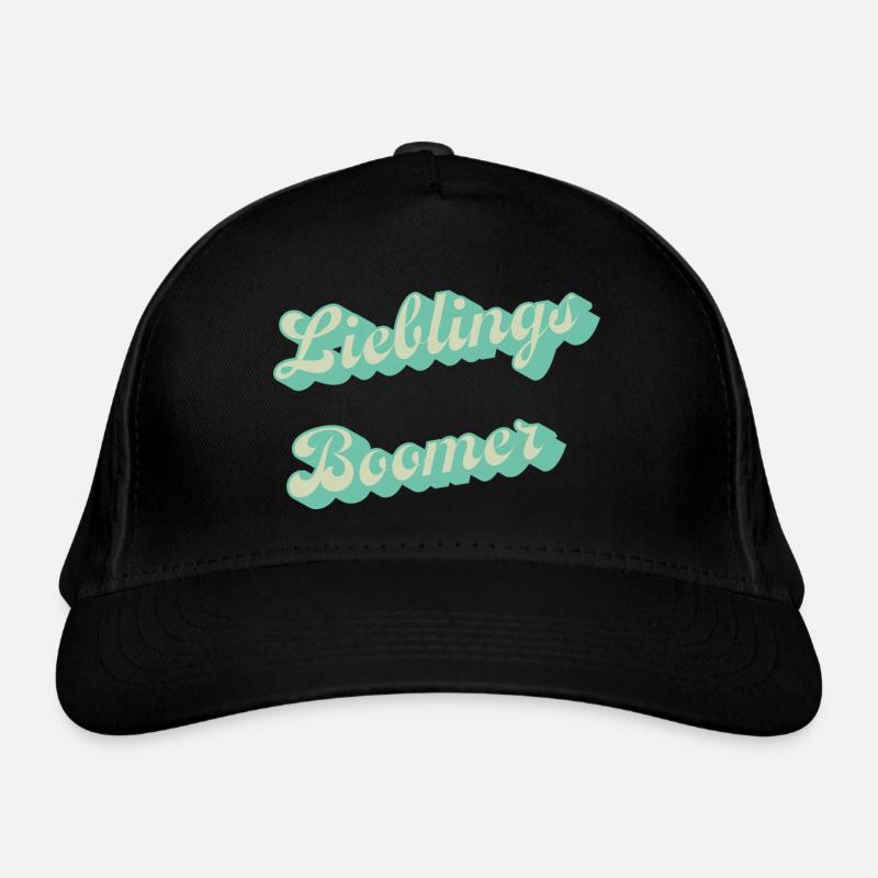 Lieblings Boomer Retro Script Bio-Baseballkappe