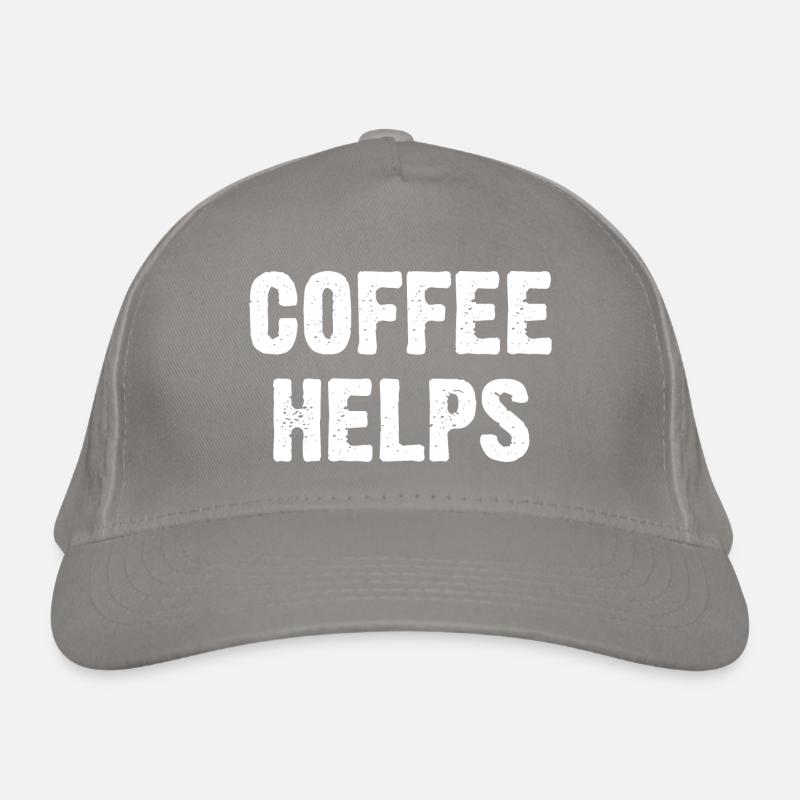 Le café aide Casquette classique bio