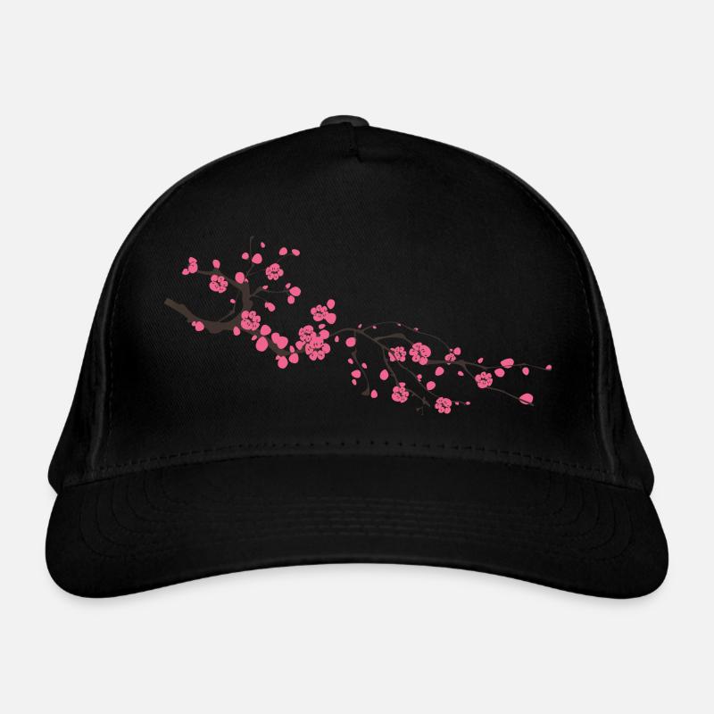 Branche avec fleurs idée cadeau Casquette classique bio