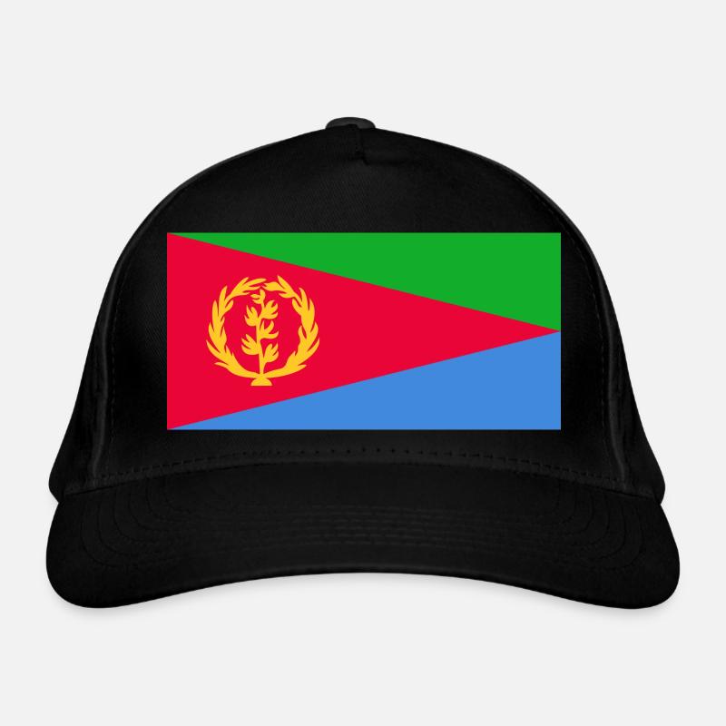 Eritrea Flag Organic Baseball Cap