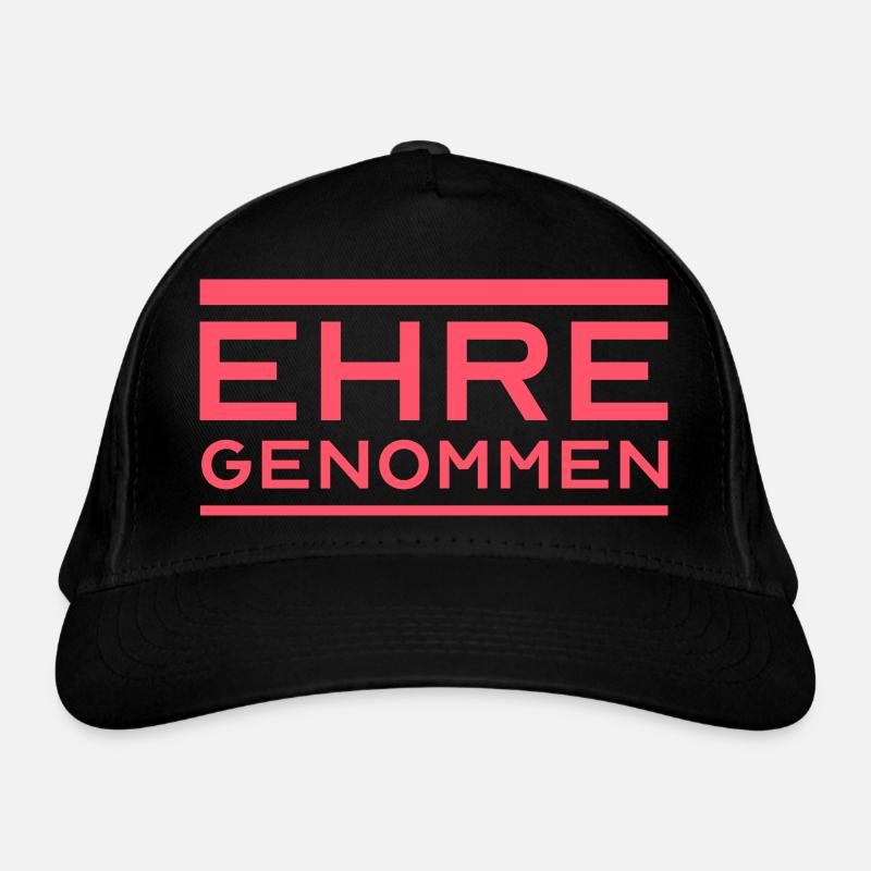 Ehre Genommen Bio-Baseballkappe