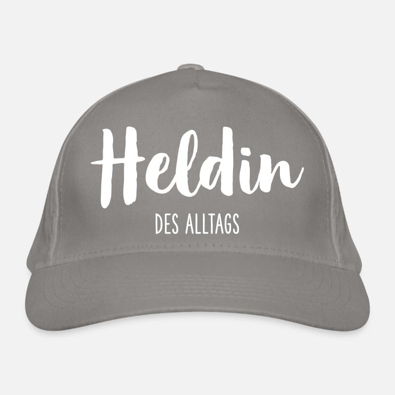 Heldin des Alltags - Helfer Retter Held Bio-Baseballkappe