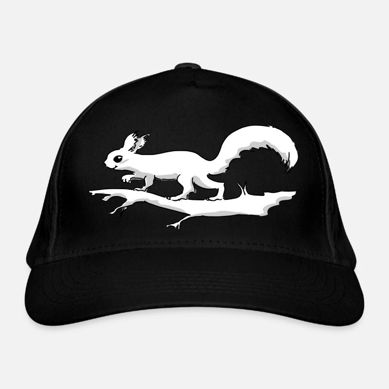 Écureuil tricolore Casquette classique bio