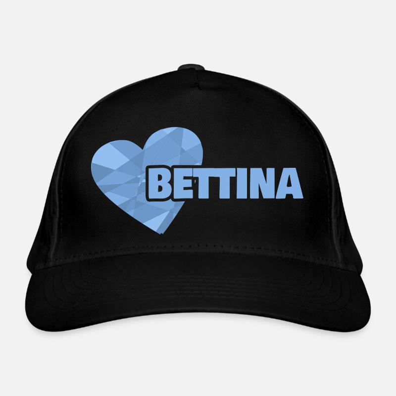 Geschenk für Bettina Bio-Baseballkappe