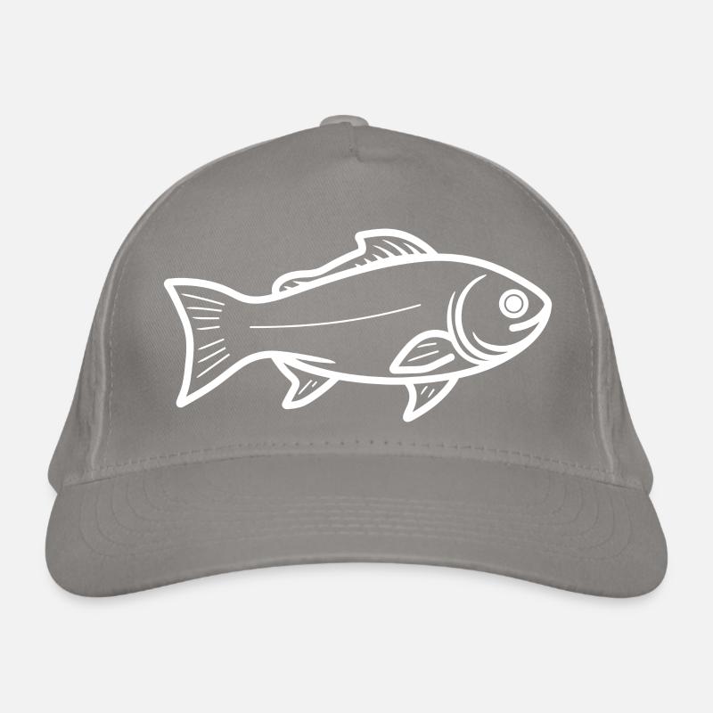 Dessin de poisson Casquette classique bio