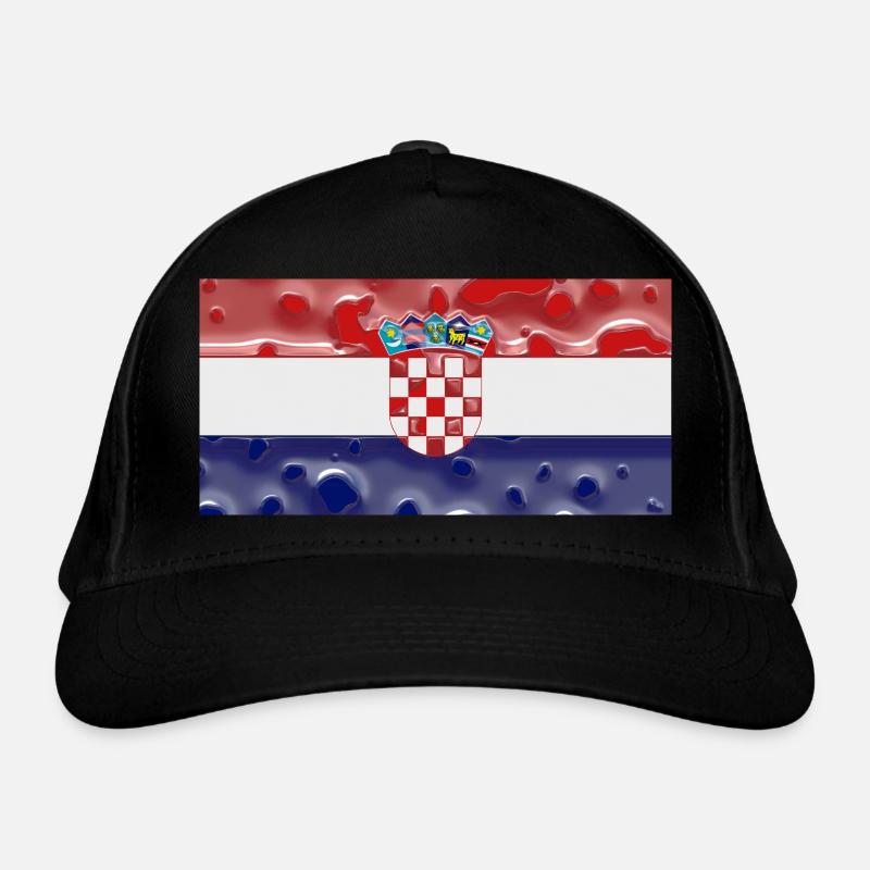 Croatia Organic Baseball Cap