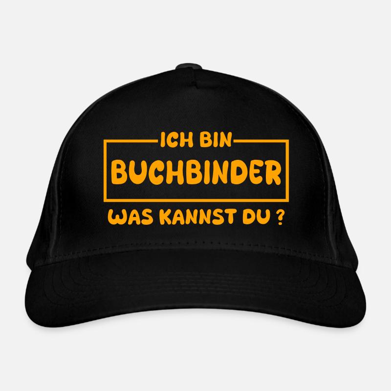 Gift for Bookbinder Organic Baseball Cap