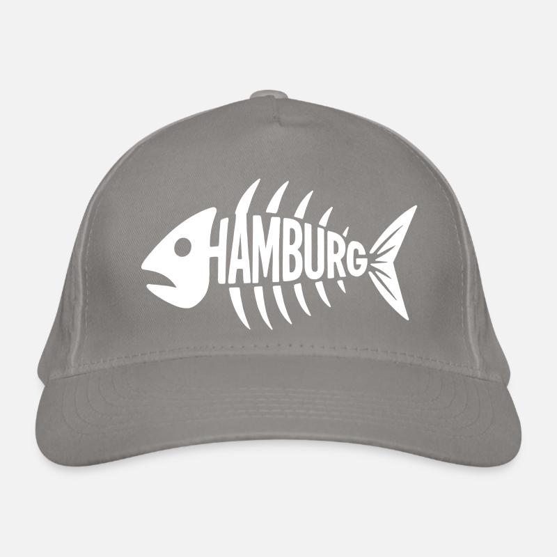 Hamburger Grätenkult Bio-Baseballkappe