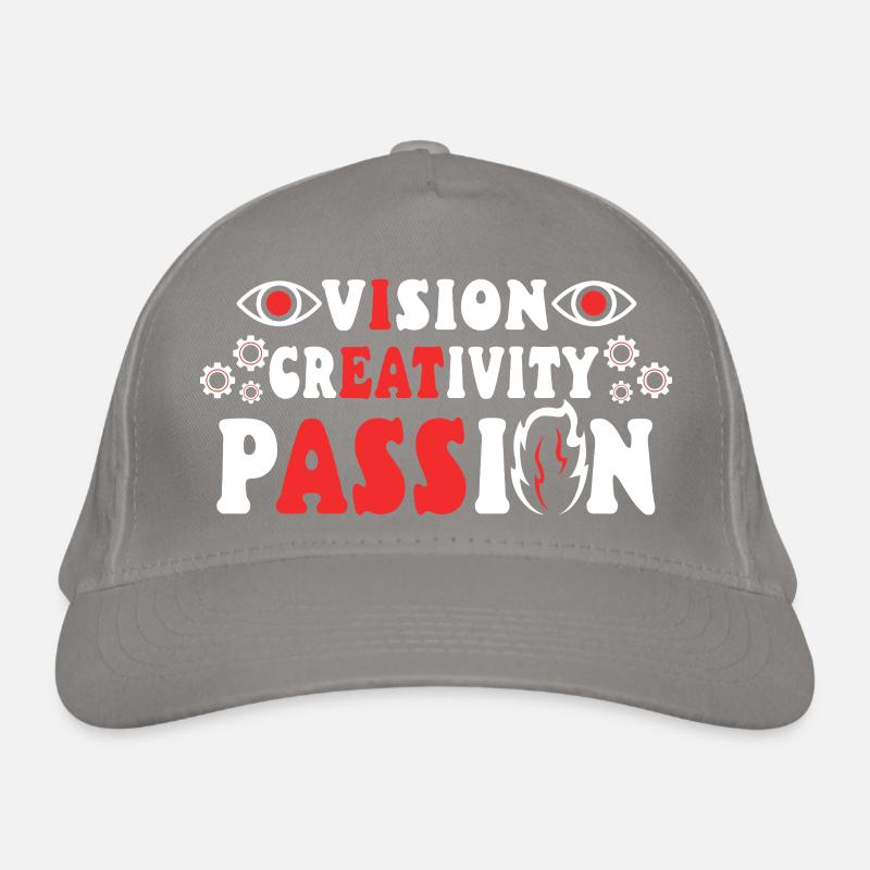 Vision Créativité Passion Casquette classique bio