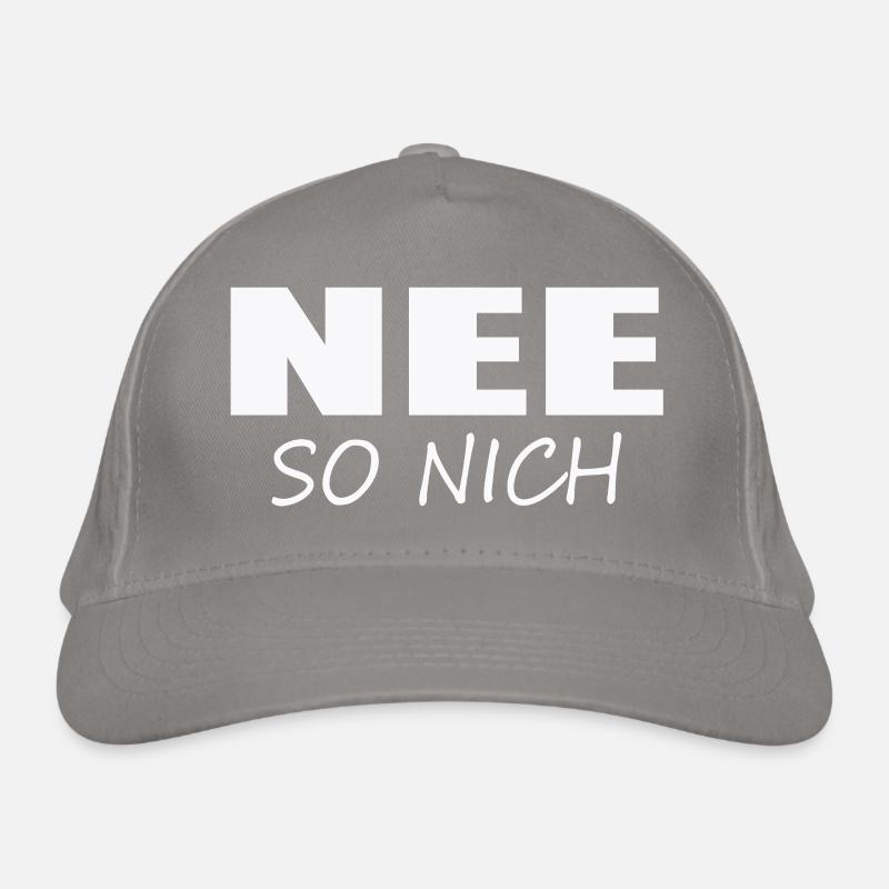 NON, PAS COMME ÇA Casquette classique bio