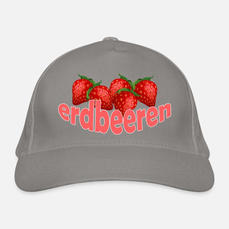 ERDBEEREN Bio-Baseballkappe