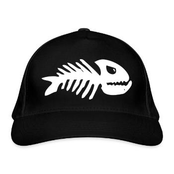 Giant Tiger Fish Bones M'Benga - Organic Baseball Cap - black - Front