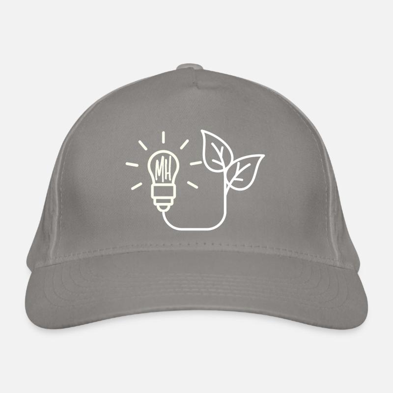MaShSmall (Weiß) Bio-Baseballkappe