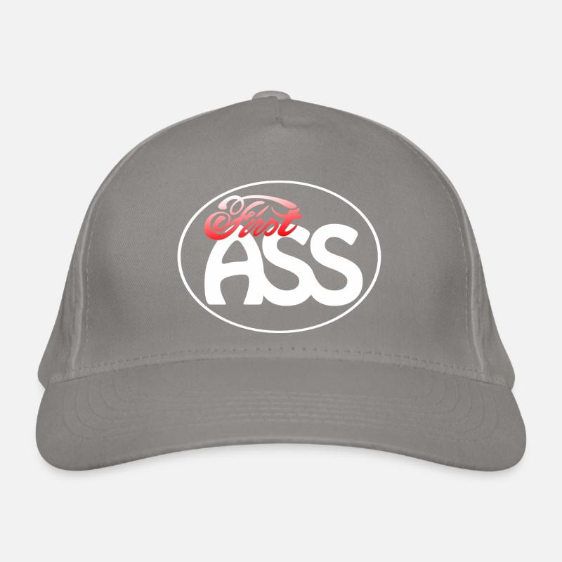 First Ass Logo - Frame - FA03 Organic Baseball Cap