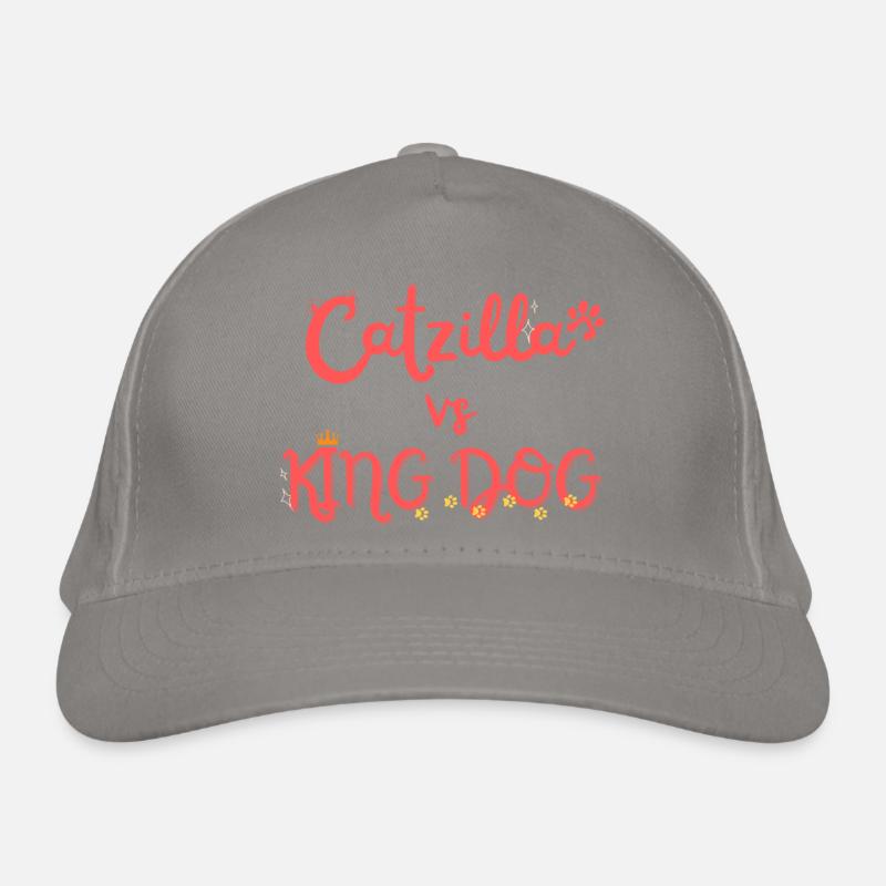 Cat & King Dog Casquette classique bio