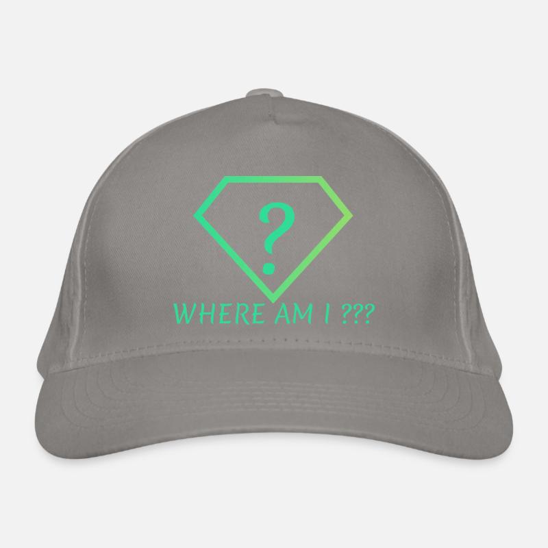 Where AM I Bio-Baseballkappe