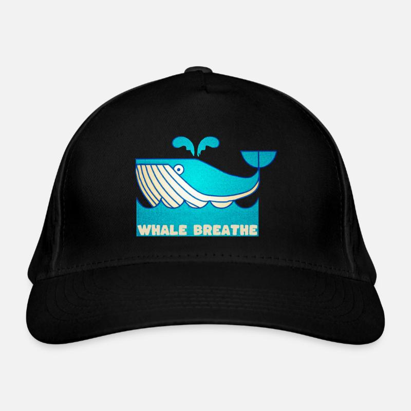 Wal Bio-Baseballkappe