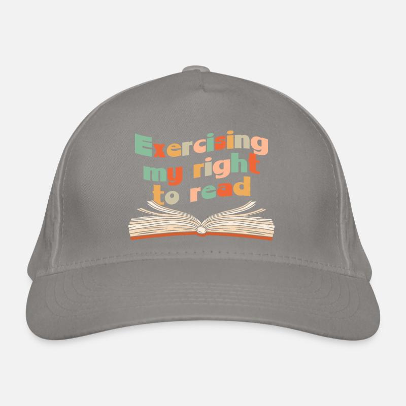 Exercice de mon droit de lire Casquette classique bio