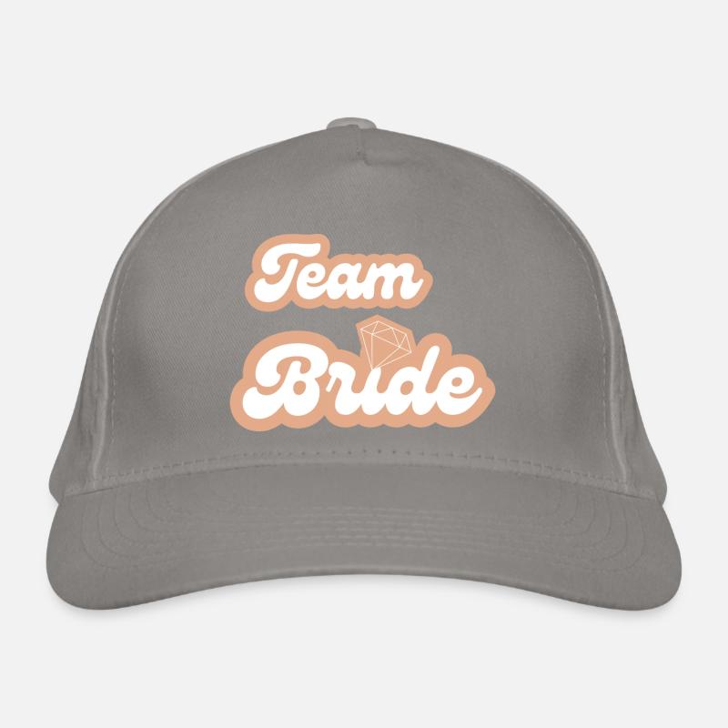 Team-Braut Bio-Baseballkappe