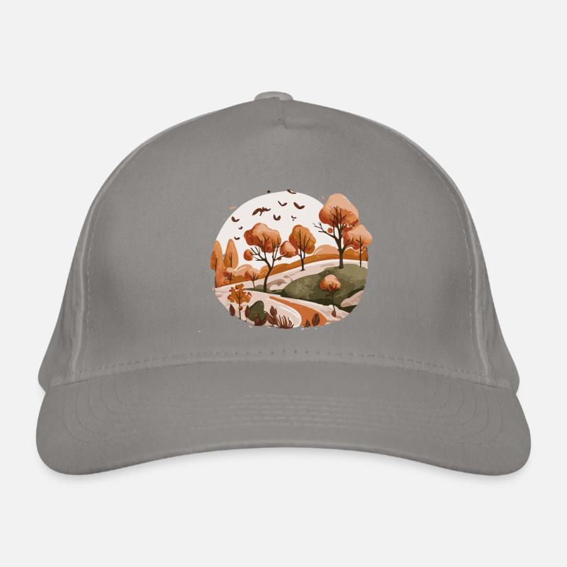 Paysage douillet (Collection d’automne #4) Casquette classique bio