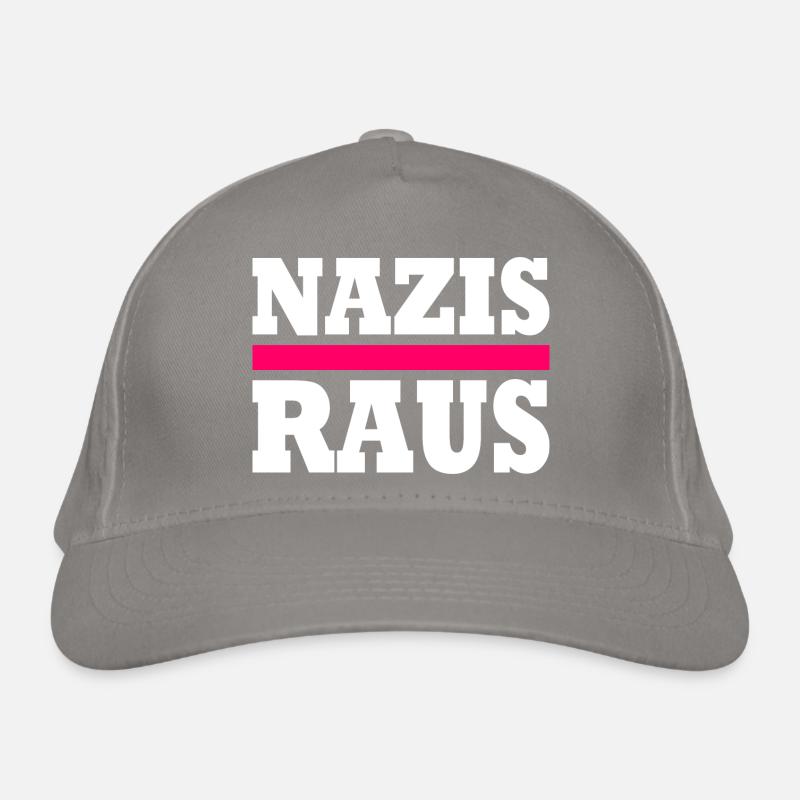 Nazis raus Bio-Baseballkappe