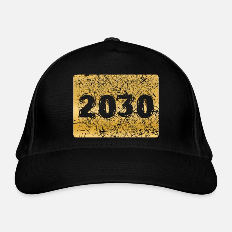 Year 2030 Organic Baseball Cap