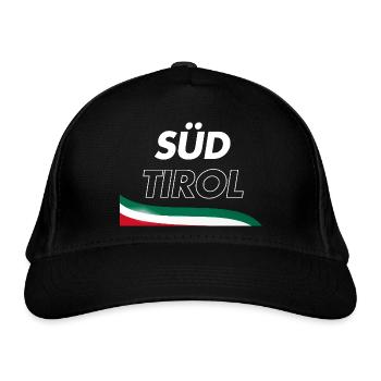 South tyrol - Organic Baseball Cap - black - Front