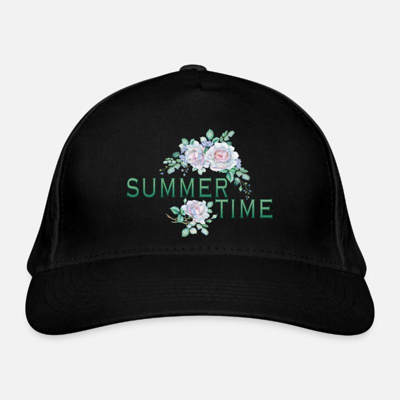 Rosen Bio-Baseballkappe