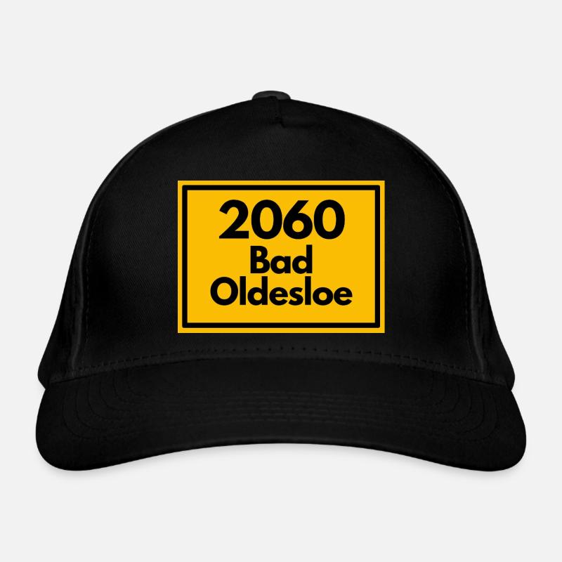 Panneau de la ville - puis ancien code postal 2060 BAD OLDESLOE Casquette classique bio