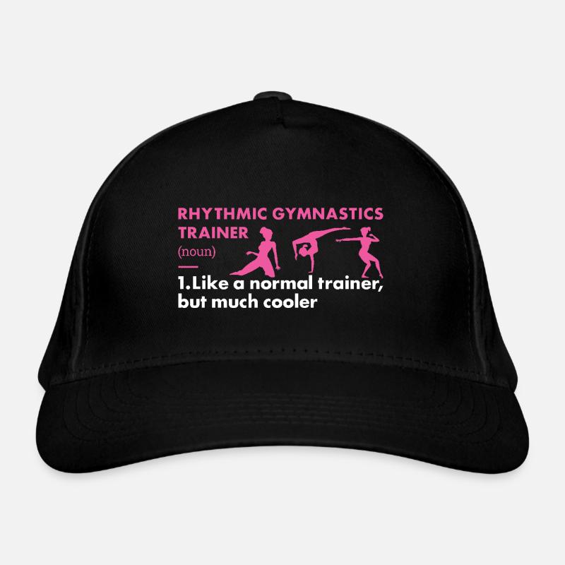 Gymnast Trainer Definition Rhythmic Gymnastics Bio-Baseballkappe