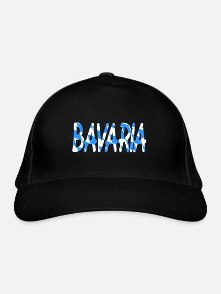 Bavaria - Bio-Baseballkappe - Schwarz