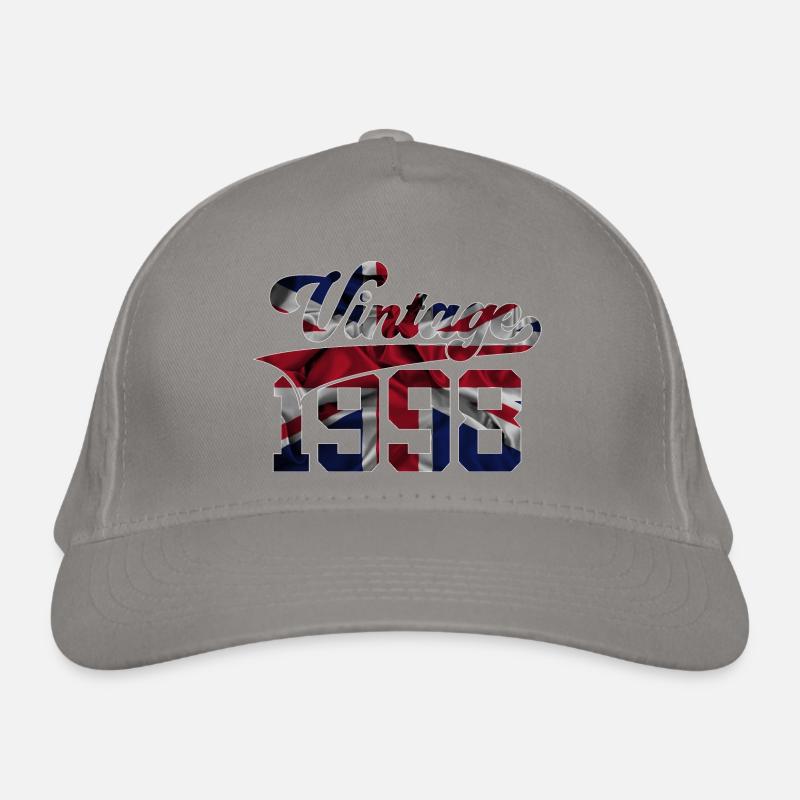 28E ANNIVERSAIRE DU ROYAUME-UNI MILLÉSIME 1998 Casquette classique bio