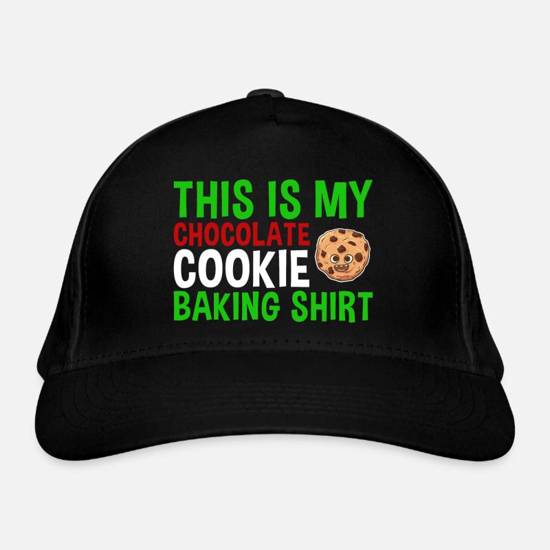Baking Chocolate Christmas Cookie Baking Cookie Bio-Baseballkappe