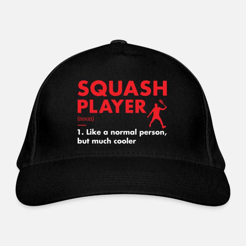 Sport Player Definition Squash Organic Baseball Cap