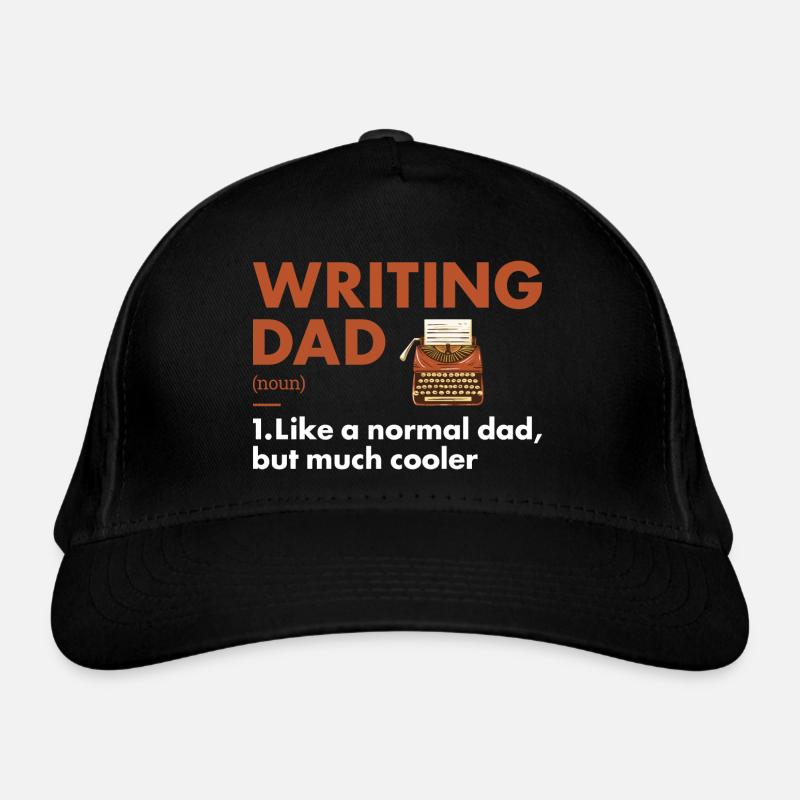 Writer Dad Definition Writing Bio-Baseballkappe