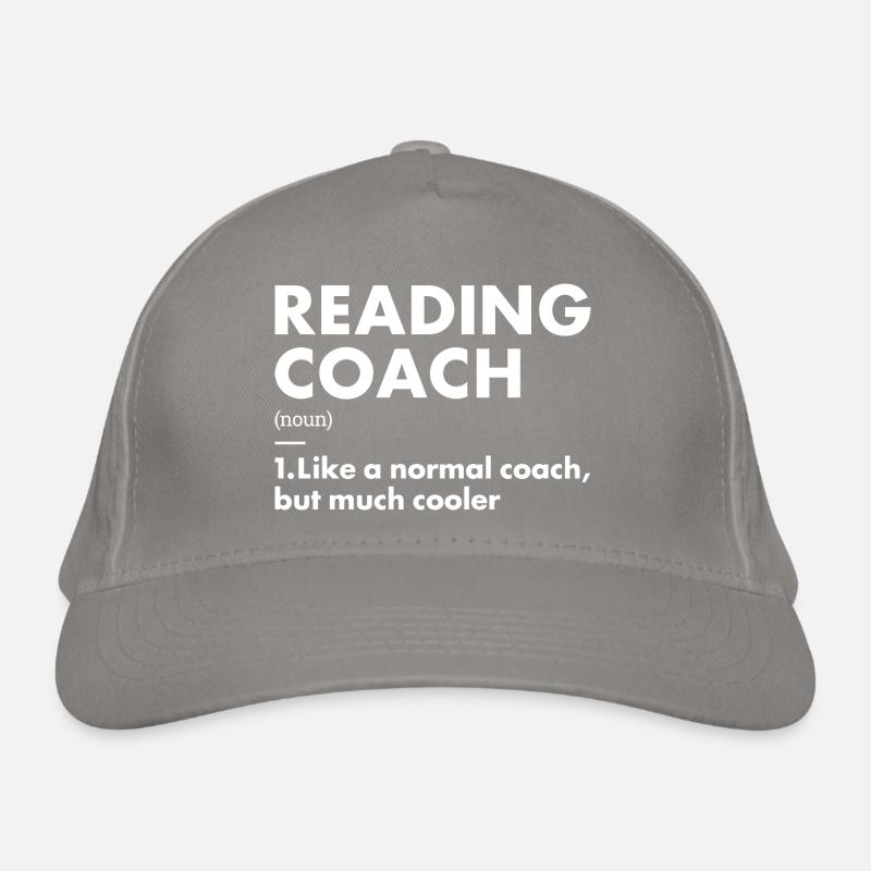 Reader Coach Définition Lecture Casquette classique bio