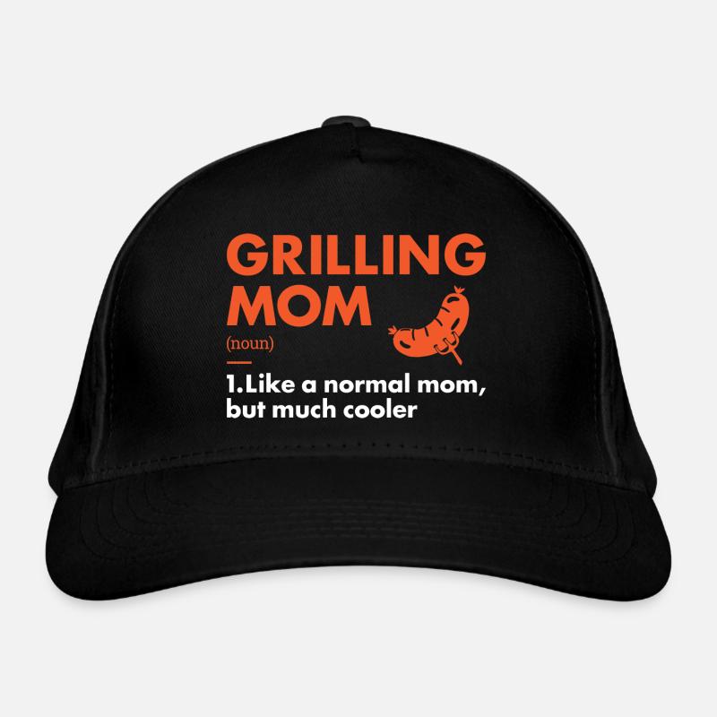 Griller Mom Definition Grilling Organic Baseball Cap