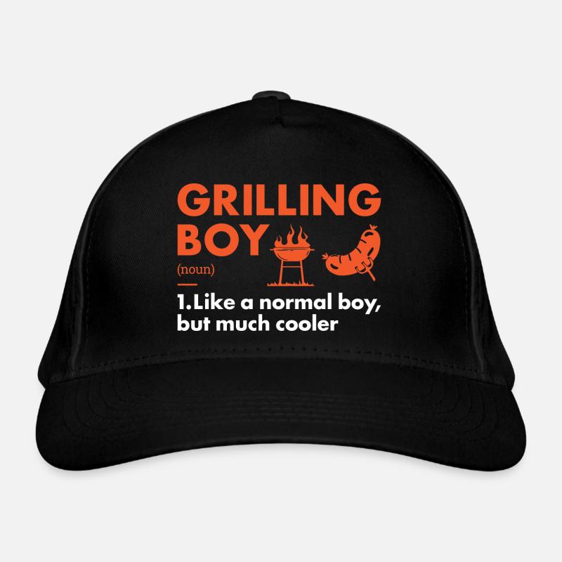 Griller Boy Definition Grilling Bio-Baseballkappe