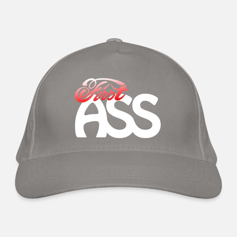 First Ass Logo - FA04 Bio-Baseballkappe