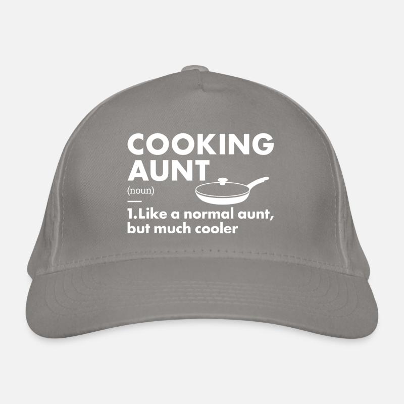 Cook Aunt Definition Cooking Organic Baseball Cap