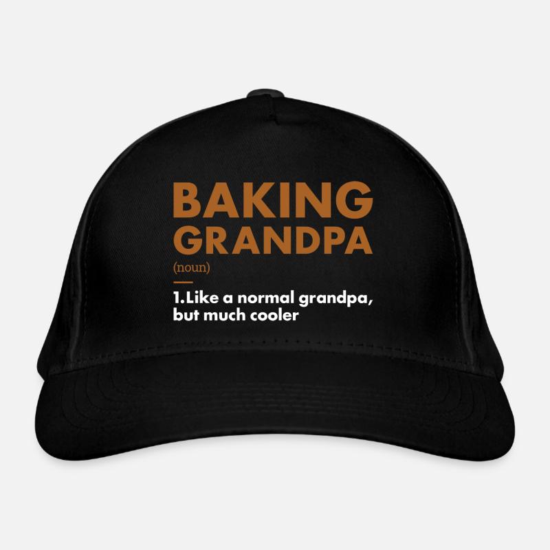Baker Grandpa Definition Baking Bio-Baseballkappe