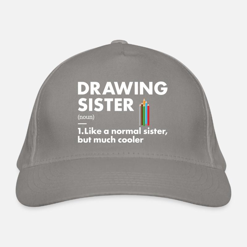 Drawer Sister Definition Drawing Organic Baseball Cap