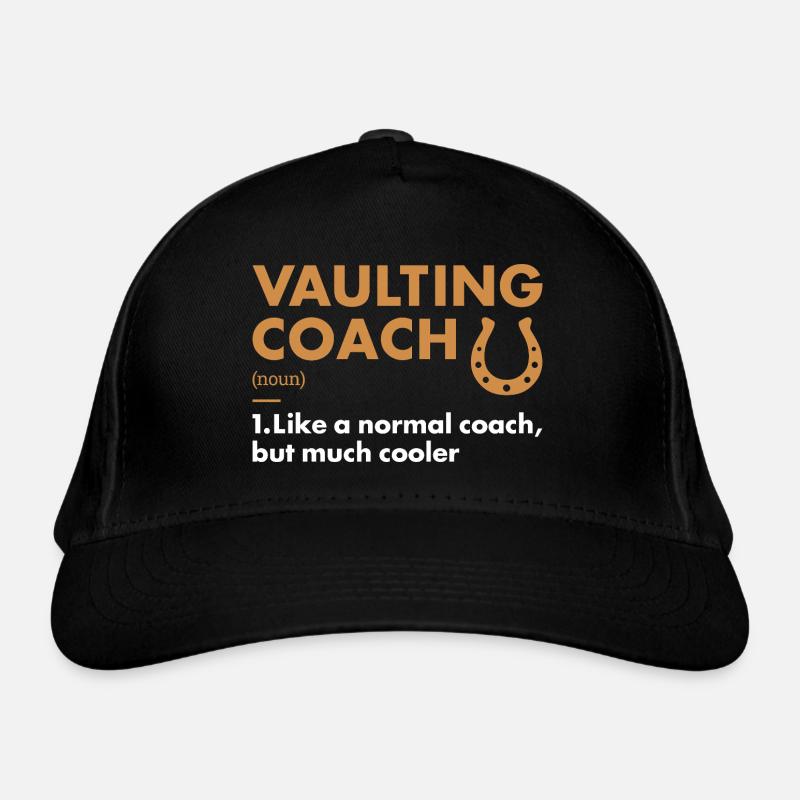 Définition de l’entraîneur de saut de cheval Casquette classique bio