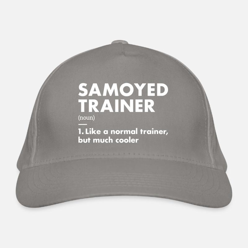 Samoyed Trainer Definiton Bio-Baseballkappe