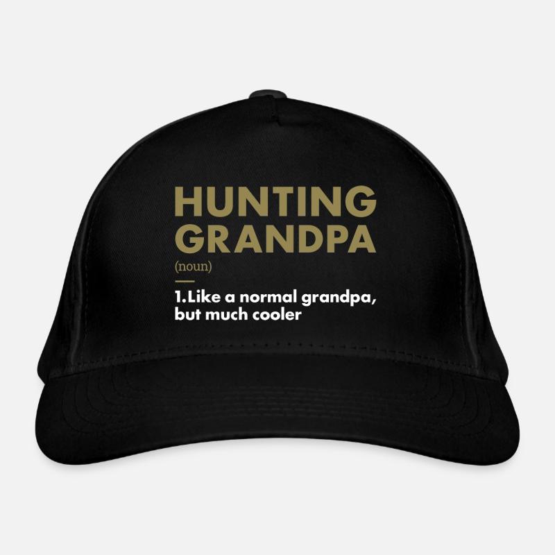 Hunter Grandpa Definition Hunting Bio-Baseballkappe