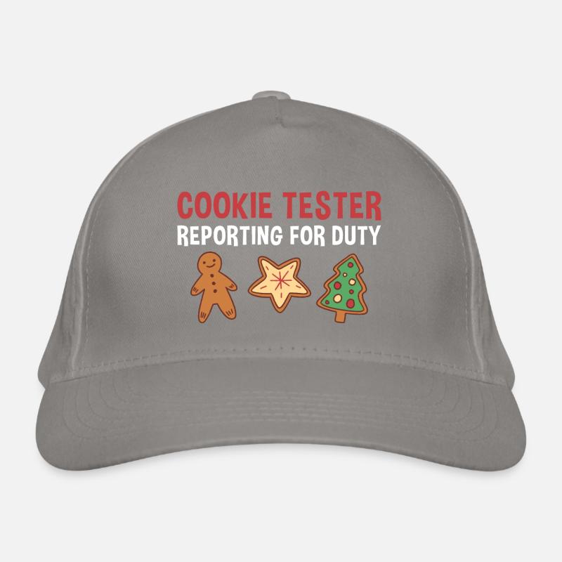 Baking Cookie Tester Reporting For Duty Cookie Bio-Baseballkappe