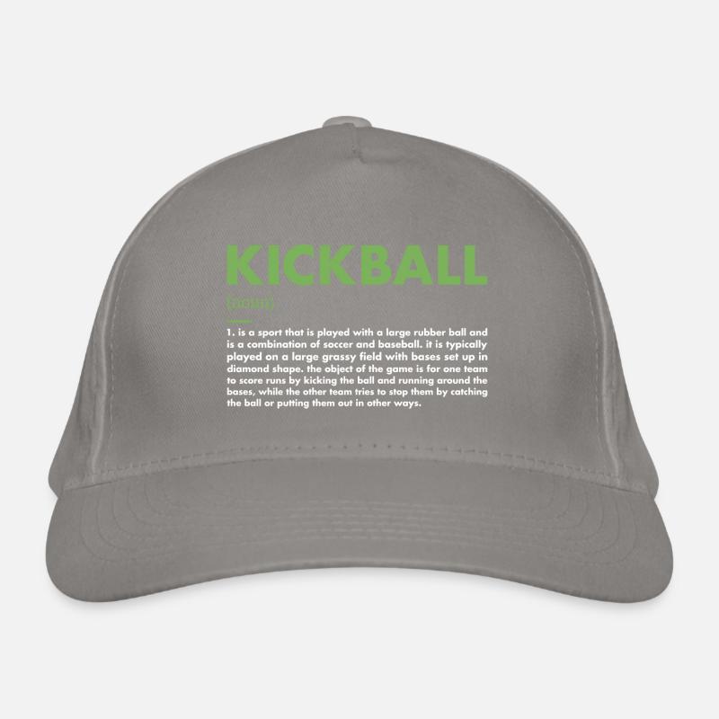 Sport Definition Kickball Organic Baseball Cap