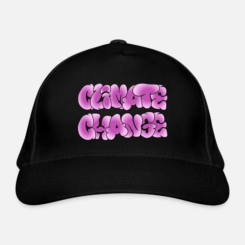 Klima-Wandel, Climate Change, Climachange Bio-Baseballkappe