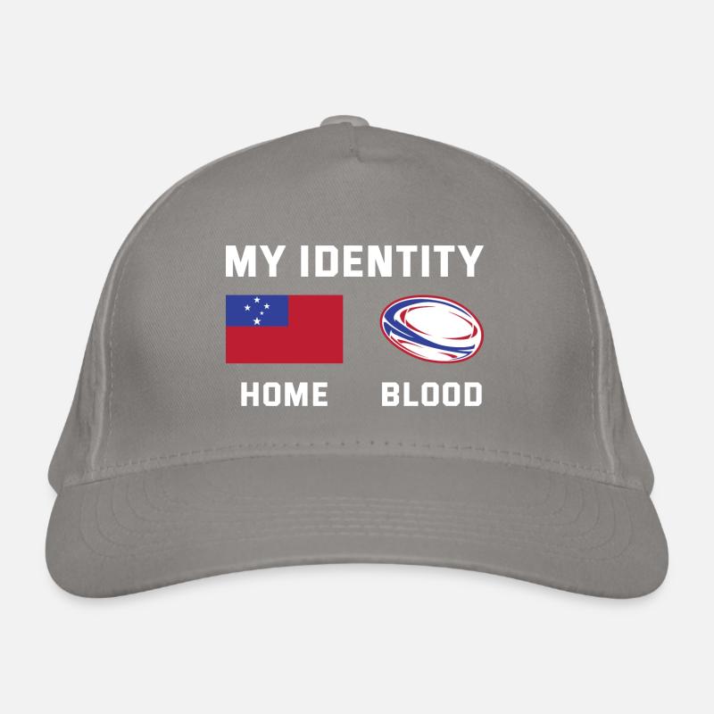 Mon identité Samoa Rugby Casquette classique bio