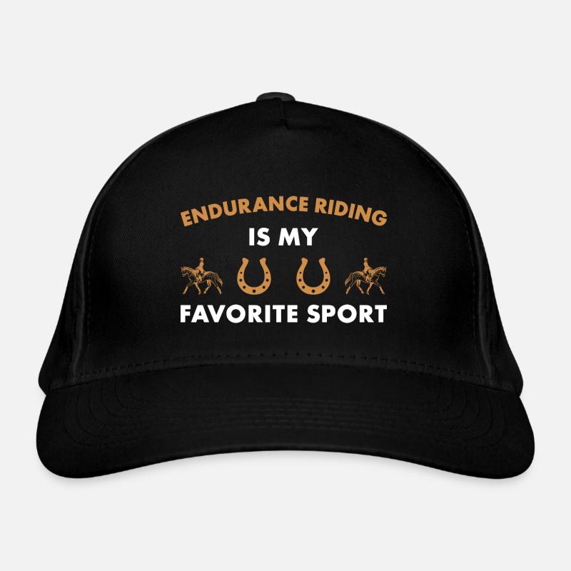 L’endurance est mon sport préféré Casquette classique bio